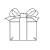 Yellow Gift Line PNG