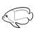 Tropical Fish Line PNG