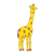 Yellow Giraffe Color PNG