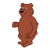 Brown Bear Color PNG