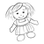 Baby Doll Line PNG