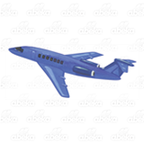 Blue Airplane