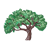 Green Tree Color PNG