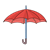 Red Umbrella Color PNG