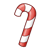 Candy Cane 5 Color PNG