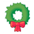 Christmas Wreath Color PDF