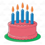Pink Birthday Cake