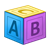 ABC Block Color PNG