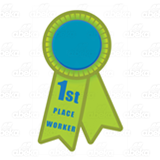 1st Place Worker Ribbon