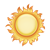 Yellow Sunshine Color PNG