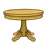 Wooden Table Color PNG