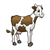 Brown and White Cow Color PDF