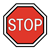 Red Stop Sign Color PNG