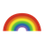 Rainbow Curve Color PNG