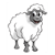 White Sheep Color PDF