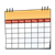 Calendar Color PNG