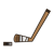 Hockey Stick Color PNG