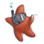 Red Snorkeling Starfish Color PDF