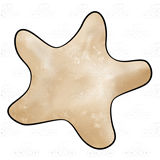 Cream Starfish