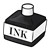 Ink Bottle Color PNG