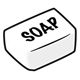 Bar of Soap white