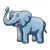 Gray Elephant Color PDF