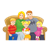 Family Photo Color PNG