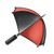 Red and Black Umbrella Color PDF