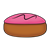 Frosted Doughnut Color PNG