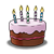 Birthday Cake Color PNG