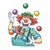 Juggling Clown Color PDF