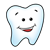 White Tooth Color PNG