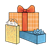 Two Gifts Color PNG