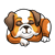Brown Puppy Color PNG