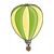 Hot Air Balloon Color PDF
