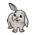 Gray Rabbit Color PDF