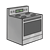 Silver Oven Color PNG