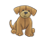 Stuffed Brown Puppy Color PNG