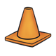 Orange Traffic Cone 