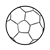 Soccerball 10 Line PNG