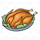 Turkey on Plate