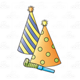 Two Party Hats