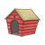 Red Doghouse Color PNG