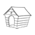 Red Doghouse Line PNG