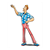 Man in Striped Pants Color PDF