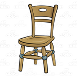Brown Kitchen Chair