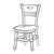 Brown Kitchen Chair Line PDF