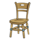 Brown Kitchen Chair 