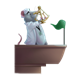 Maynard on boat