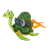 Soaring Turtle Color PNG